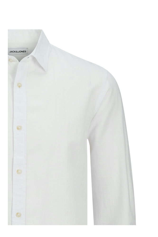 JJESUMMER SHIRT LS SN 12269315 WHITE